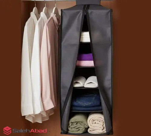 نظم دهنده کمد لباس5طبقه درب دار